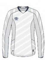 футболка игровая мужская umbro armada jersey ls 110115-199