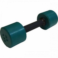 гантель обрезиненная с обрезиненной ручкой 4 кг mb barbell mb-fitc-4 цветная