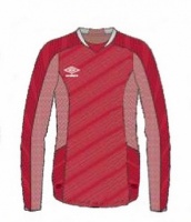 футболка игровая мужская umbro armada jersey ls 110115-211