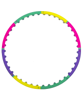 обруч массажный hh-102, разборный, 98 см