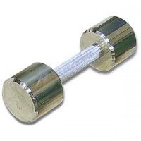 гантель хромированная mb barbell, 6 кг