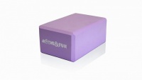 блок для занятий йогой moove&fun фиолетовый mf-brick-block