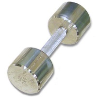 гантель хромированная mb barbell, 7 кг