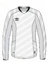 футболка игровая мужская umbro armada jersey ls 110115-166