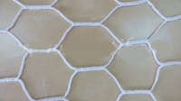 сетка для гандбольных ворот профессиональная, нить 5.0 мм шестигранная, пара sportiko